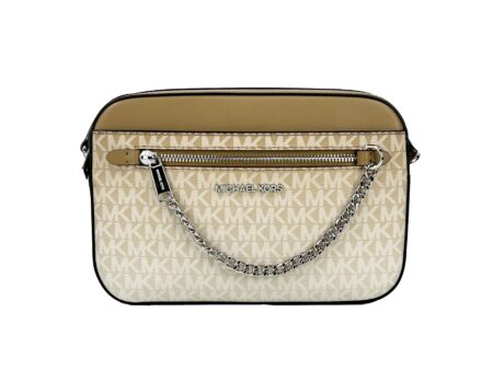 Anorah Ombre Leather Zip Chain Crossbody Bag
